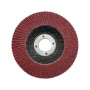 VOREL Lamellás csiszolókorong lapos 125 x 22,2 mm / P120 (07988)