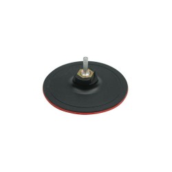 VOREL Tépőzáras gumitányér 125 mm M14 + 6 mm csapos adapter (08316) VOREL Tépőzáras gumitányér 125 mm M14 + 6 mm csapos adapter (08316)