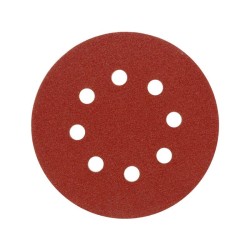 VOREL Tépőzáras fíbertárcsa 125 mm / P80 8 lyukas (5 db/cs) (08578) VOREL Tépőzáras fíbertárcsa 125 mm / P80 8 lyukas (5 db/cs) (08578)