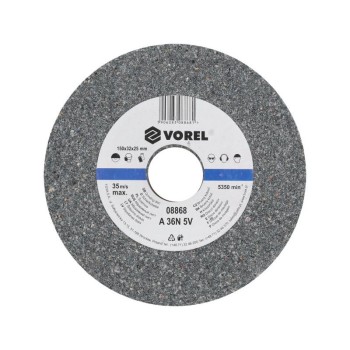 VOREL Köszörűkorong 150 x 32 x 25 mm durvaszemcsés (08868)