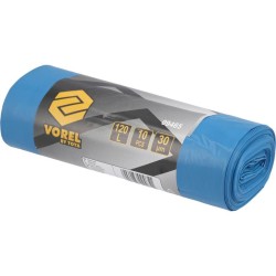VOREL Szemeteszsák 120 liter 0,03 mm (10 db/cs) (09465)