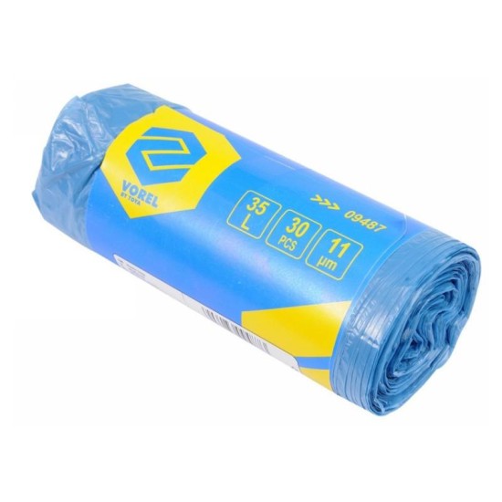 VOREL Szemeteszsák 35 liter 0,011 mm (30 db/cs) (09487)