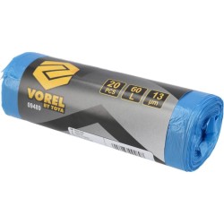VOREL Szemeteszsák 60 liter 0,013 mm (20 db/cs) (09489)