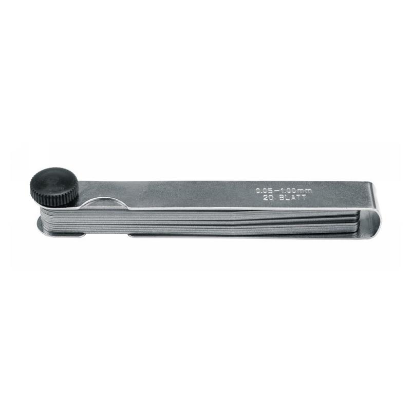 VOREL Hézagmérő készlet 20 lapos 0,05-1 mm (15200)
