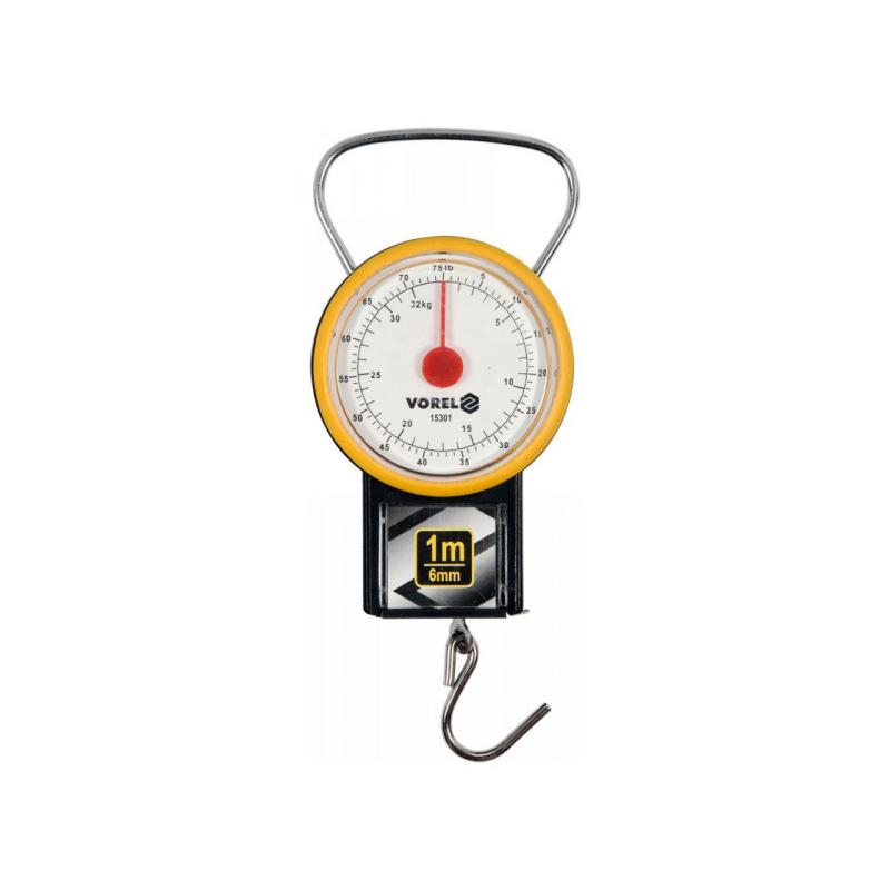 VOREL Akasztós mérleg 32 kg rugós (15301) VOREL Akasztós mérleg 32 kg rugós (15301)