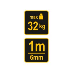 VOREL Akasztós mérleg 32 kg rugós (15301) VOREL Akasztós mérleg 32 kg rugós (15301)