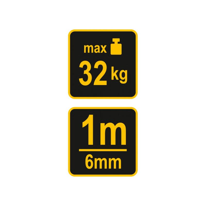 VOREL Akasztós mérleg 32 kg rugós (15301) VOREL Akasztós mérleg 32 kg rugós (15301)