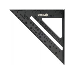 VOREL Talpas derékszög vonalzó 250 x 180 mm alumínium (18377) VOREL Talpas derékszög vonalzó 250 x 180 mm alumínium (18377)