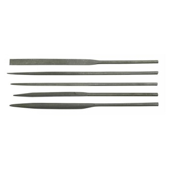 VOREL Tűreszelő készlet 5 részes 4,0 x 160 mm / #2 közepes (25370)