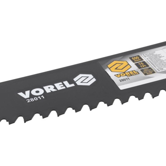 VOREL YTONG fűrész 600 mm 15 vídia lapkás fog (28011)