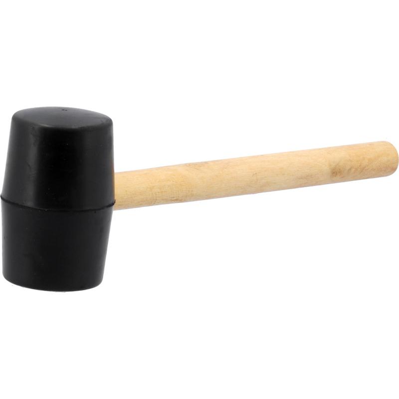 VOREL Gumikalapács 450 g fa nyél 55 mm (33650)