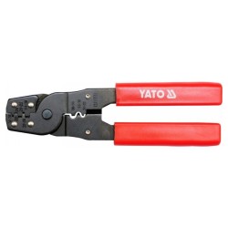 YATO Krimpelő fogó 180 mm/0,08-6 mm2 (YT-2256) YATO Krimpelő fogó 180 mm/0,08-6 mm2 (YT-2256)