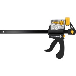 VOREL Egykezes gyorsszorító 200 mm műanyag (38402)