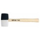 YATO Gumikalapács 370 g (fekete-fehér) 50 mm (YT-4602) YATO Gumikalapács 370 g (fekete-fehér) 50 mm (YT-4602)