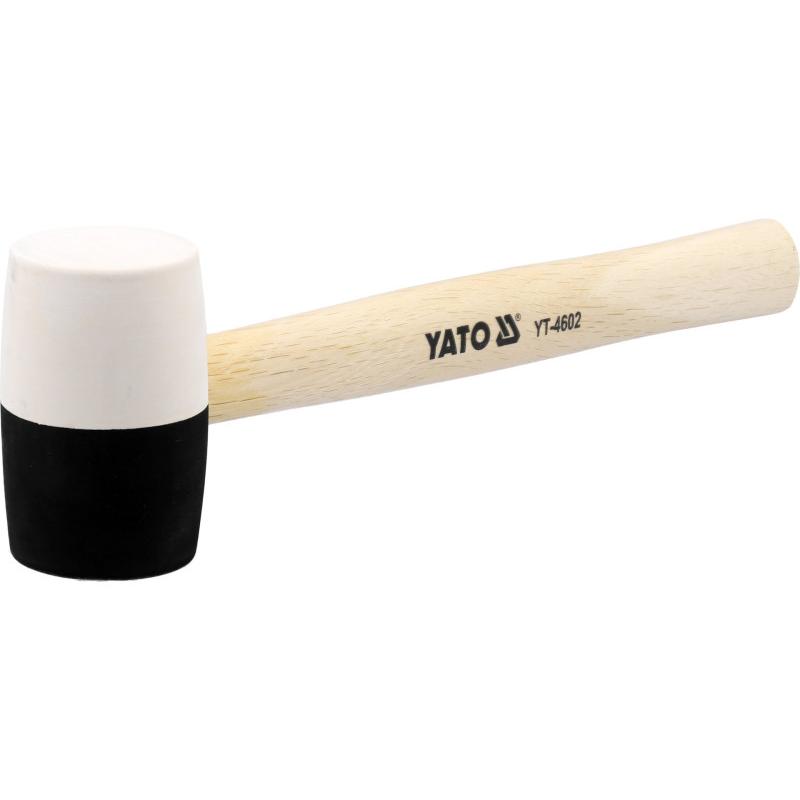 YATO Gumikalapács 370 g (fekete-fehér) 50 mm (YT-4602)