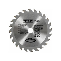 YATO Fűrésztárcsa fához 130 x 16 x 2,0 mm / 24T (YT-6050) YATO Fűrésztárcsa fához 130 x 16 x 2,0 mm / 24T (YT-6050)