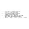 YATO Torx és imbusz bit készlet 40 részes (1/2'-3/8' H4-H12, M5-M12, T20-T55) (YT-0400)