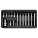 YATO Torx bit készlet 15 részes 1/2': T20-T55 (YT-0411)