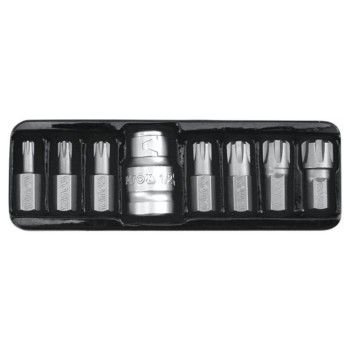 YATO Bit készlet 8 részes RIBE M5-M14 L=30 mm 1/2' (YT-0418) YATO Bit készlet 8 részes RIBE M5-M14 L=30 mm 1/2' (YT-0418)