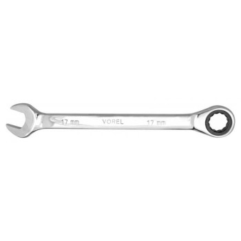 VOREL Racsnis csillag-villáskulcs 12 mm CrV (52654)