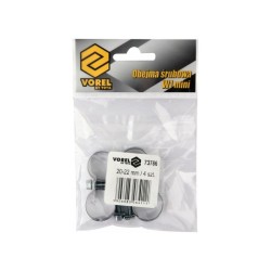VOREL Tömlőbilincs 20 - 22 mm (4 db/cs) (73786) VOREL Tömlőbilincs 20 - 22 mm (4 db/cs) (73786)