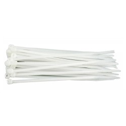 VOREL Kábelkötegelő 150 x 2,5 mm fehér (100 db/cs) (73883)