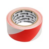 VOREL Jelzőszalag öntapadós piros-fehér 48 mm x 33 m PVC (75230) VOREL Jelzőszalag öntapadós piros-fehér 48 mm x 33 m PVC (75230)