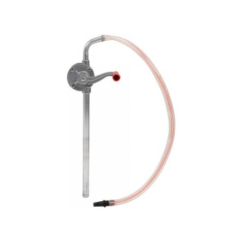 VOREL 78003 kézi hordópumpa alumínium 15 l/perc folyadékokhoz