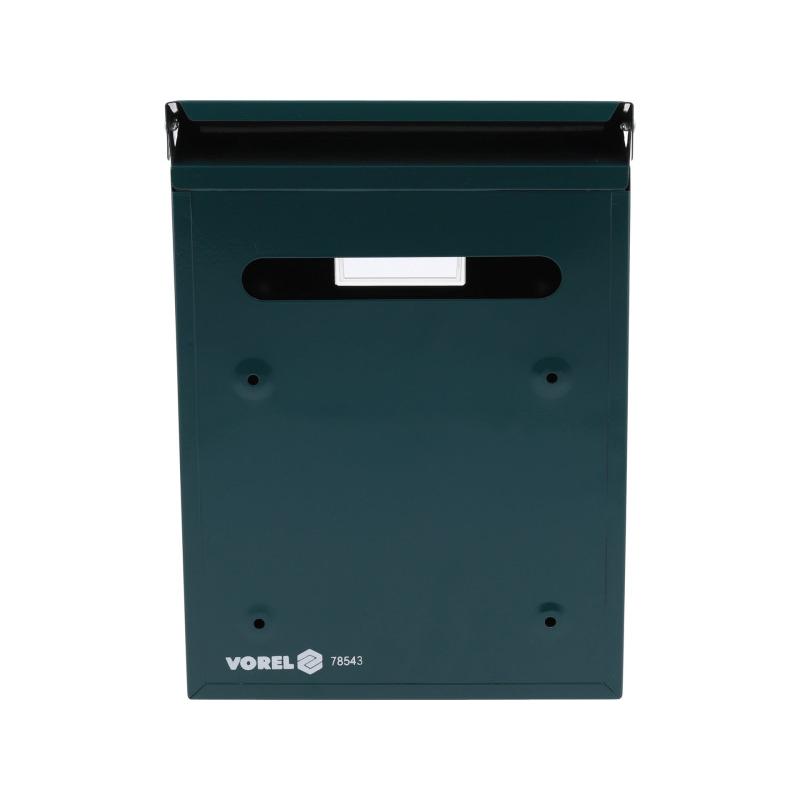 VOREL Postaláda zöld 285 x 200 x 60 mm (78543)