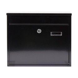 VOREL Postaláda fekete 2 kulccsal 310 x 360 x 100 mm (78575)