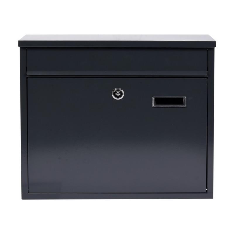 VOREL Postaláda szürke 2 kulccsal 310 x 360 x 100 mm (78576)