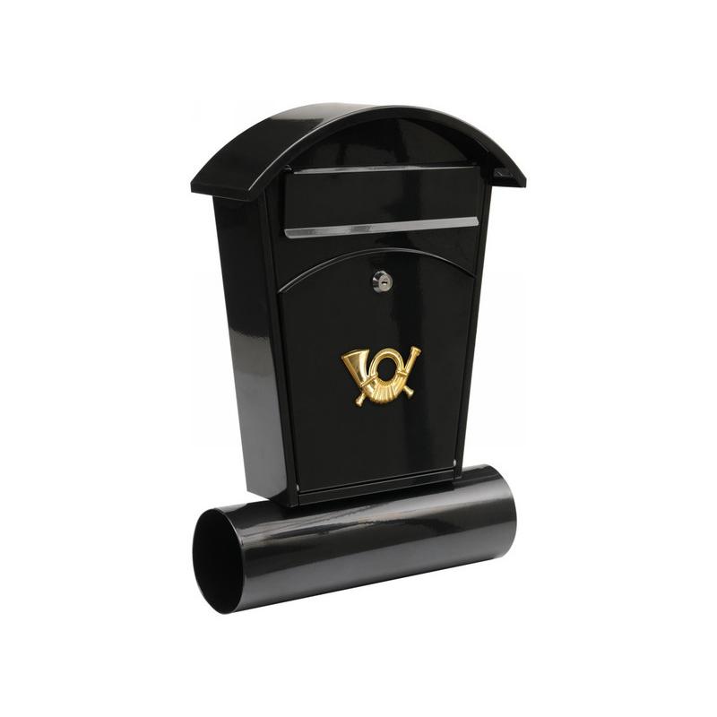 VOREL Postaláda fekete 480 x 280 x 80 mm (78590)