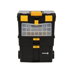 VOREL Kerekes szerszámosláda kivehető organiserrel 460 x 220 x 620 mm (78734)