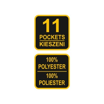 VOREL Szög és szerszámtartó övtáska 11 zsebes (78751)