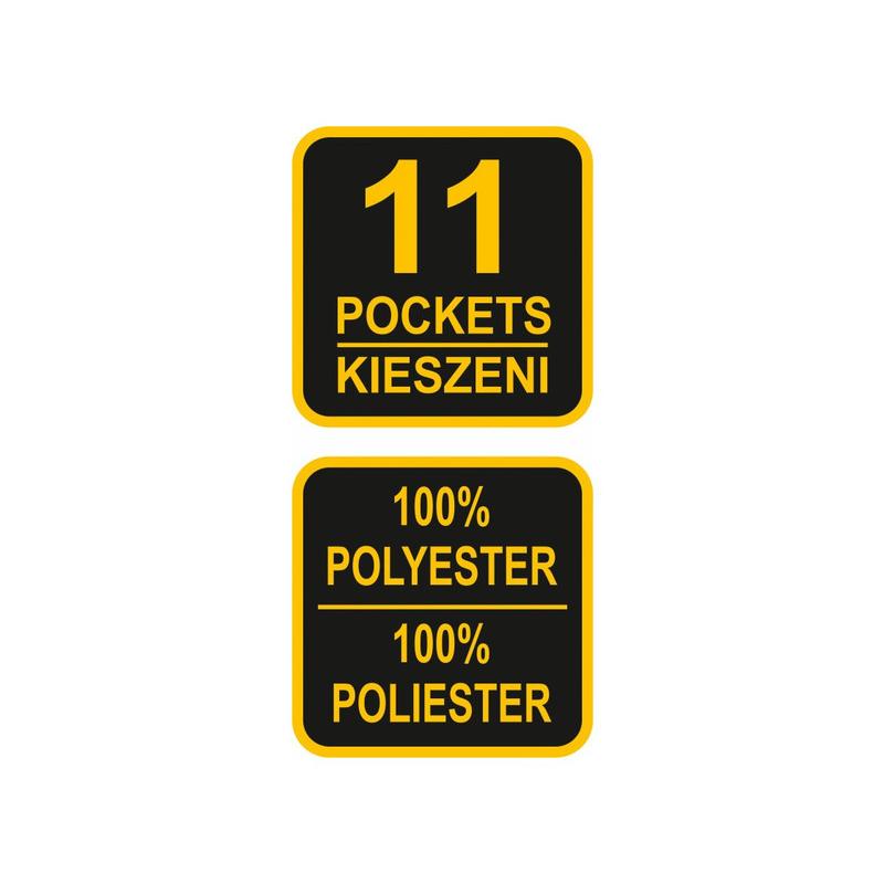 VOREL Szög és szerszámtartó övtáska 11 zsebes (78751)