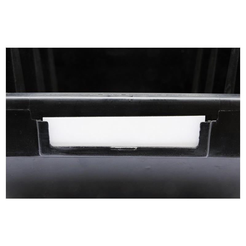 VOREL Csavartartó doboz feketexS 116 x 112 x 75 mm (78830)