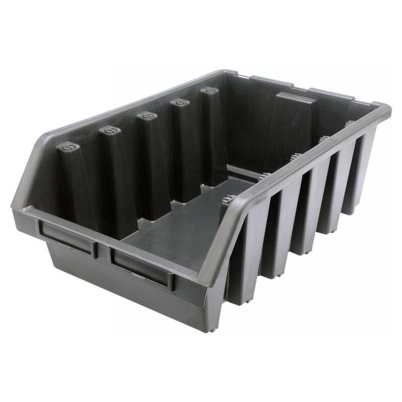 VOREL Csavartartó doboz fekete XL 333 x 500 x 187 mm (78835)