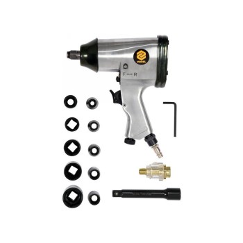 VOREL Pneumatikus ütvecsavarozó és tartozék készlet 16 részes 1/2' (81101)