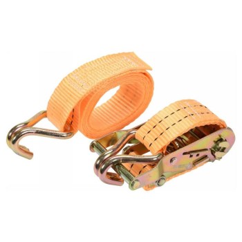 VOREL Racsnis rakományrögzítő heveder 2 m x 38 mm / 2 t (82401)