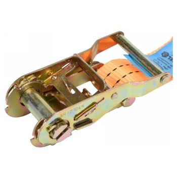 VOREL Racsnis rakományrögzítő heveder 2 m x 38 mm / 2 t (82401)