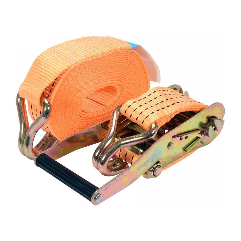 VOREL Racsnis rakományrögzítő heveder 6 m x 50 mm / 4 t (82409)