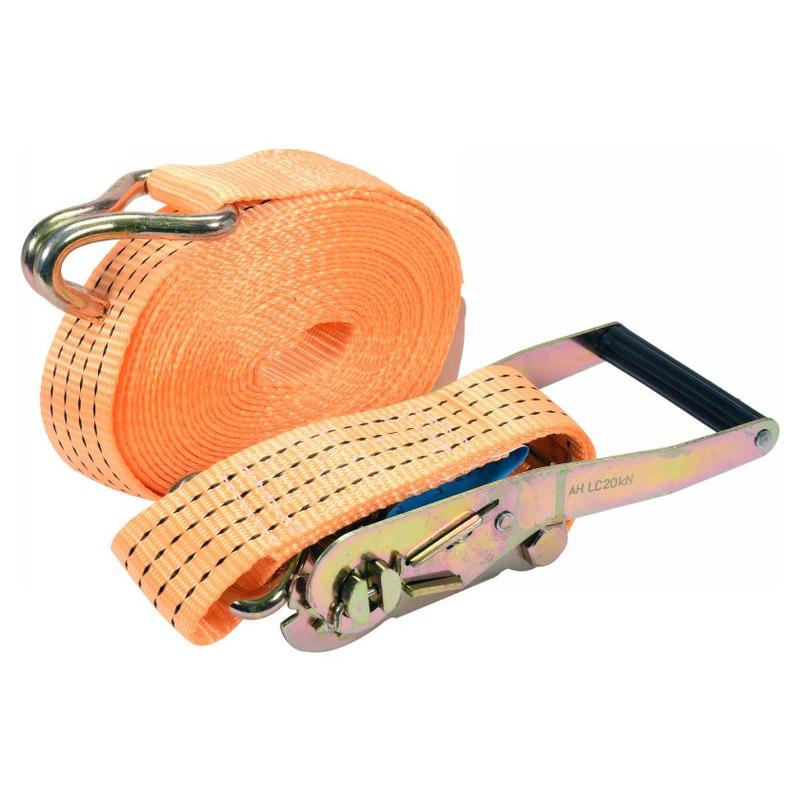 VOREL Racsnis rakományrögzítő heveder 8 m x 50 mm / 4 t (82410)