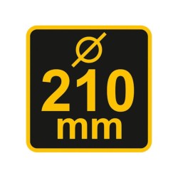 VOREL Tölcsér szűrővel 210 mm (83004)