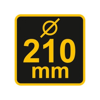 VOREL Tölcsér szűrővel 210 mm (83004)
