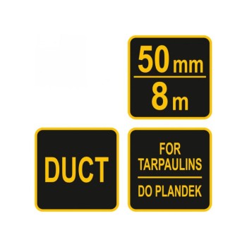 VOREL Takaró ponyva javító szalag 8 m x 50 mm zöld (85191)