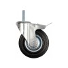 VOREL Ipari kerék forgóvillás fékkel 125 mm 100 kg (87333)