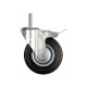 VOREL Ipari kerék forgóvillás fékkel 125 mm 100 kg (87333)