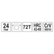 YATO Racsnis csillagkulcs 24 mm / 265 mm CrV (YT-02385) YATO Racsnis csillagkulcs 24 mm / 265 mm CrV (YT-02385)