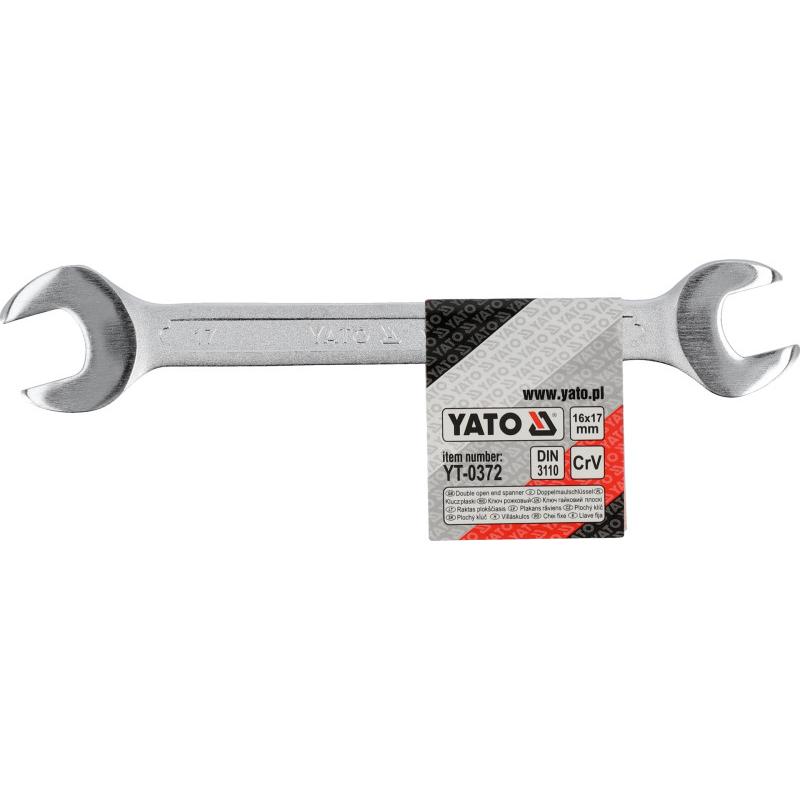 YATO Villáskulcs 16 x 17 mm / 200 mm CrV (YT-0372)