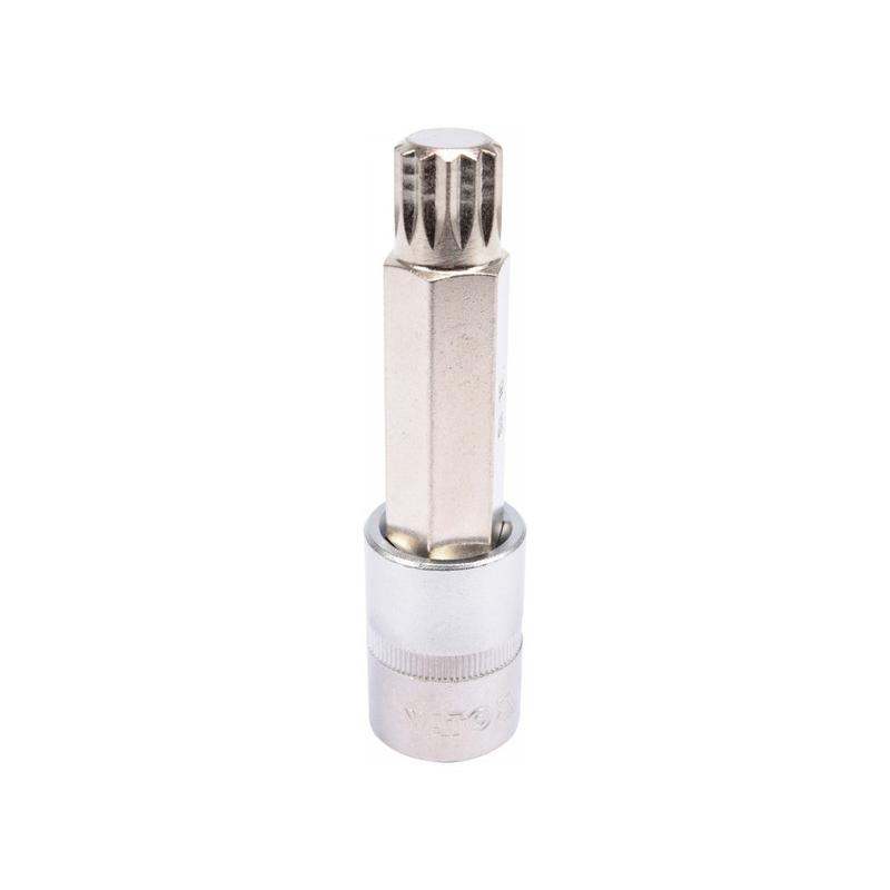 YATO Hosszú bit dugókulcs Spline 1/2' M16 CrV (YT-04356)